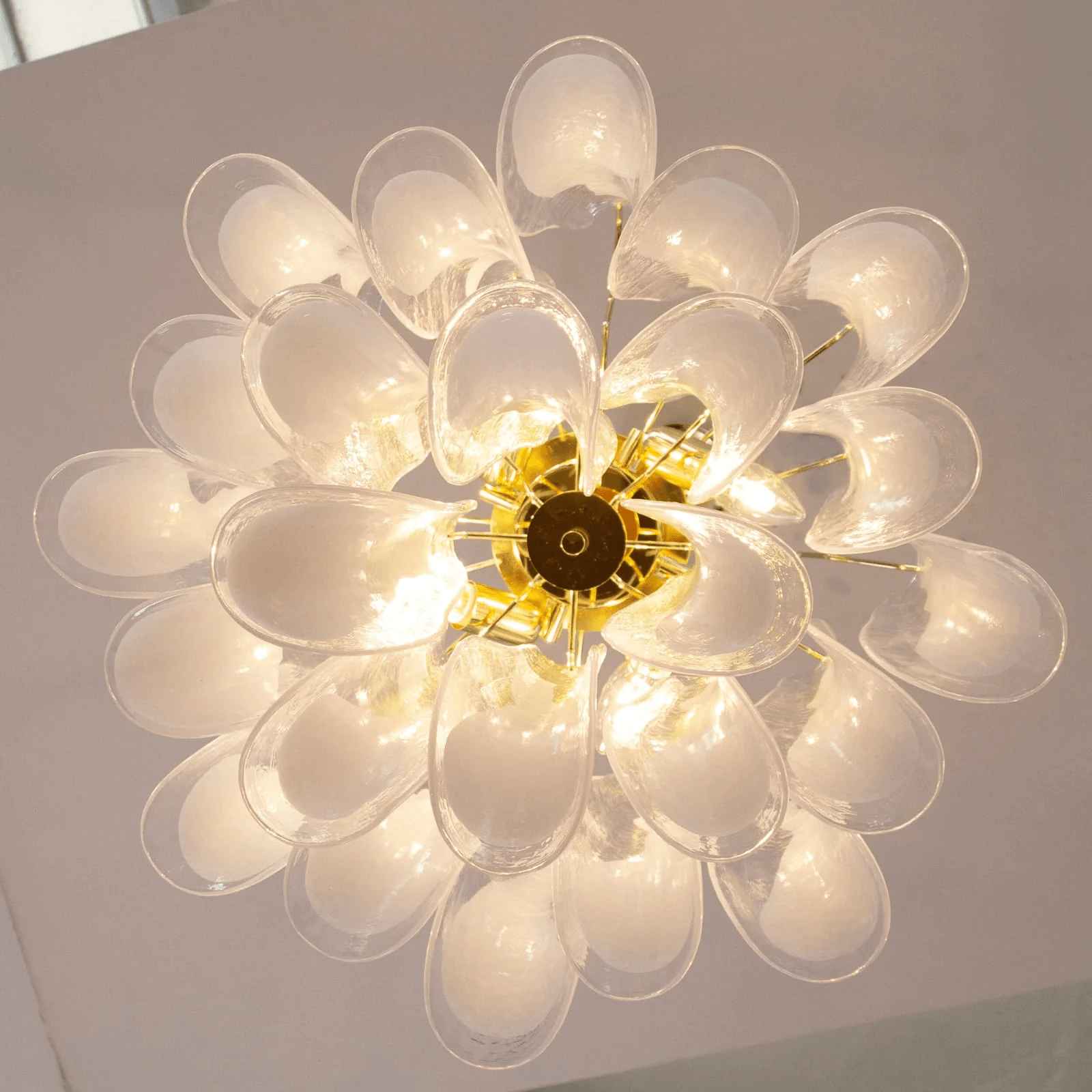 Aurora Chandelier Murano Glass Tiered Italian - Letslighting