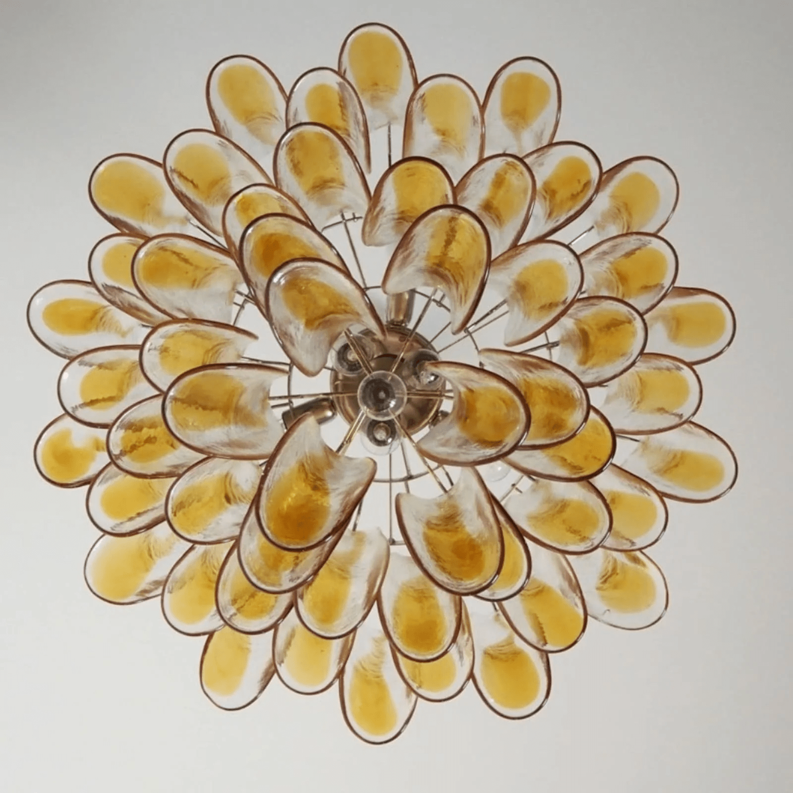 Aurora Chandelier Murano Glass Tiered Italian - Letslighting
