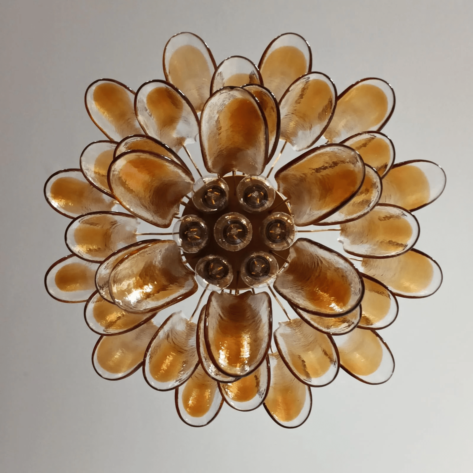 Aurora Chandelier Murano Glass Tiered Italian - Letslighting
