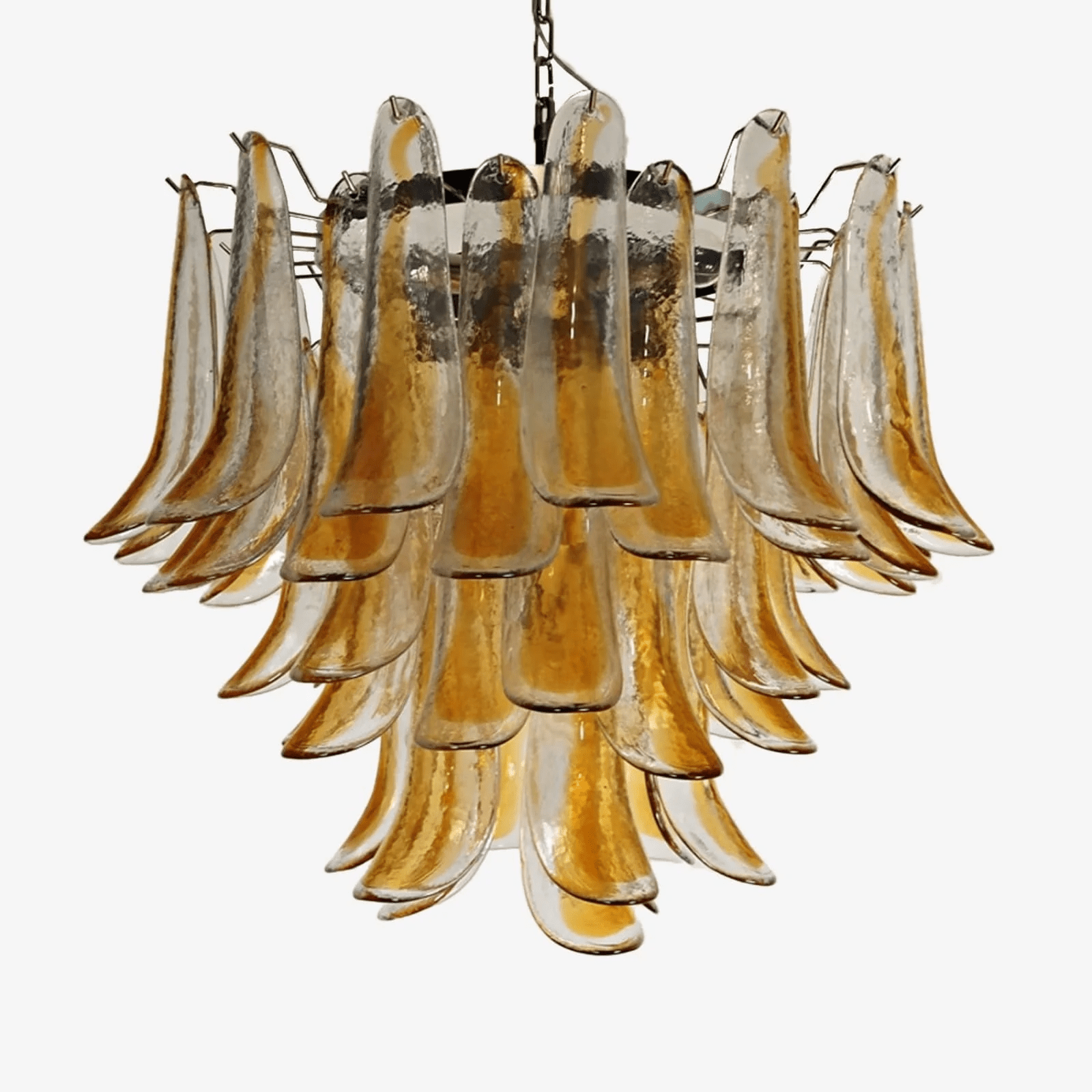 Aurora Chandelier Murano Glass Tiered Italian - Letslighting