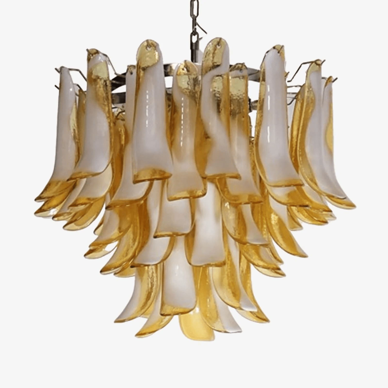 Aurora Chandelier Murano Glass Tiered Italian - Letslighting