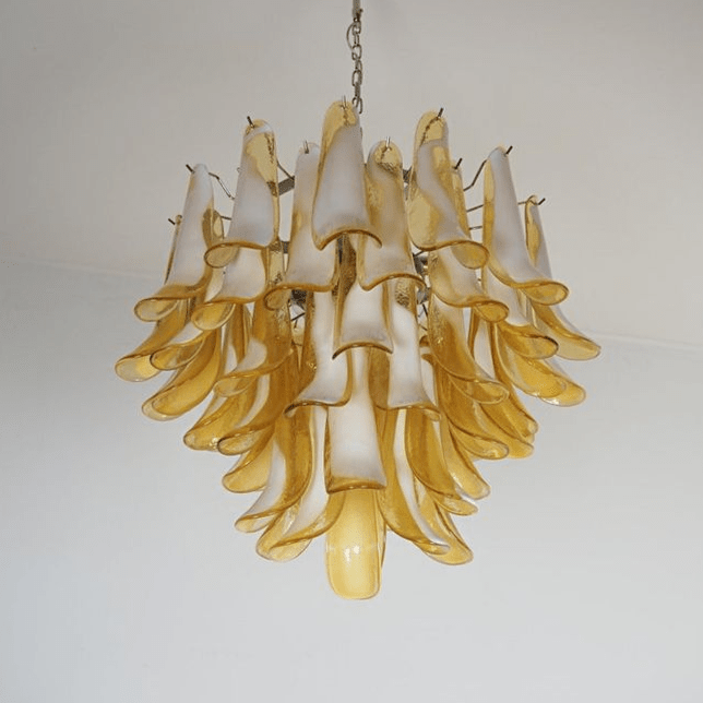 Aurora Chandelier Murano Glass Tiered Italian - Letslighting