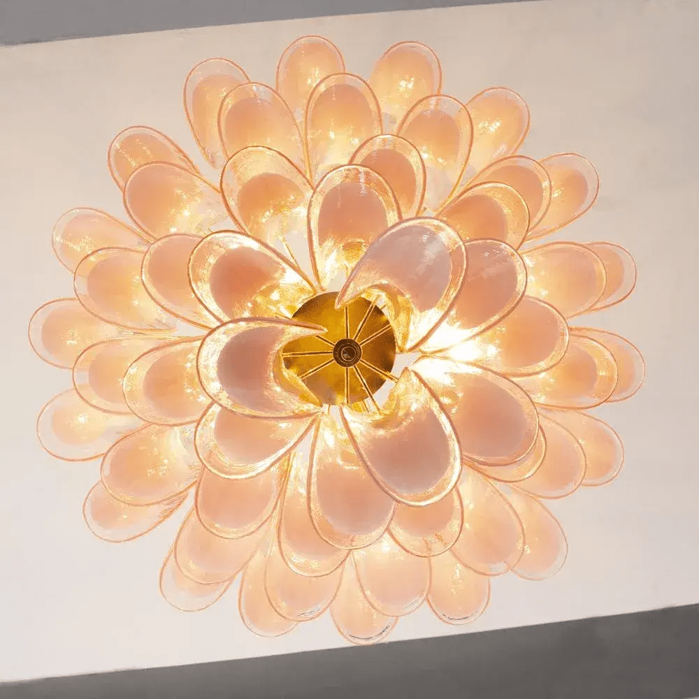 Aurora Chandelier Murano Glass Tiered Italian - Letslighting