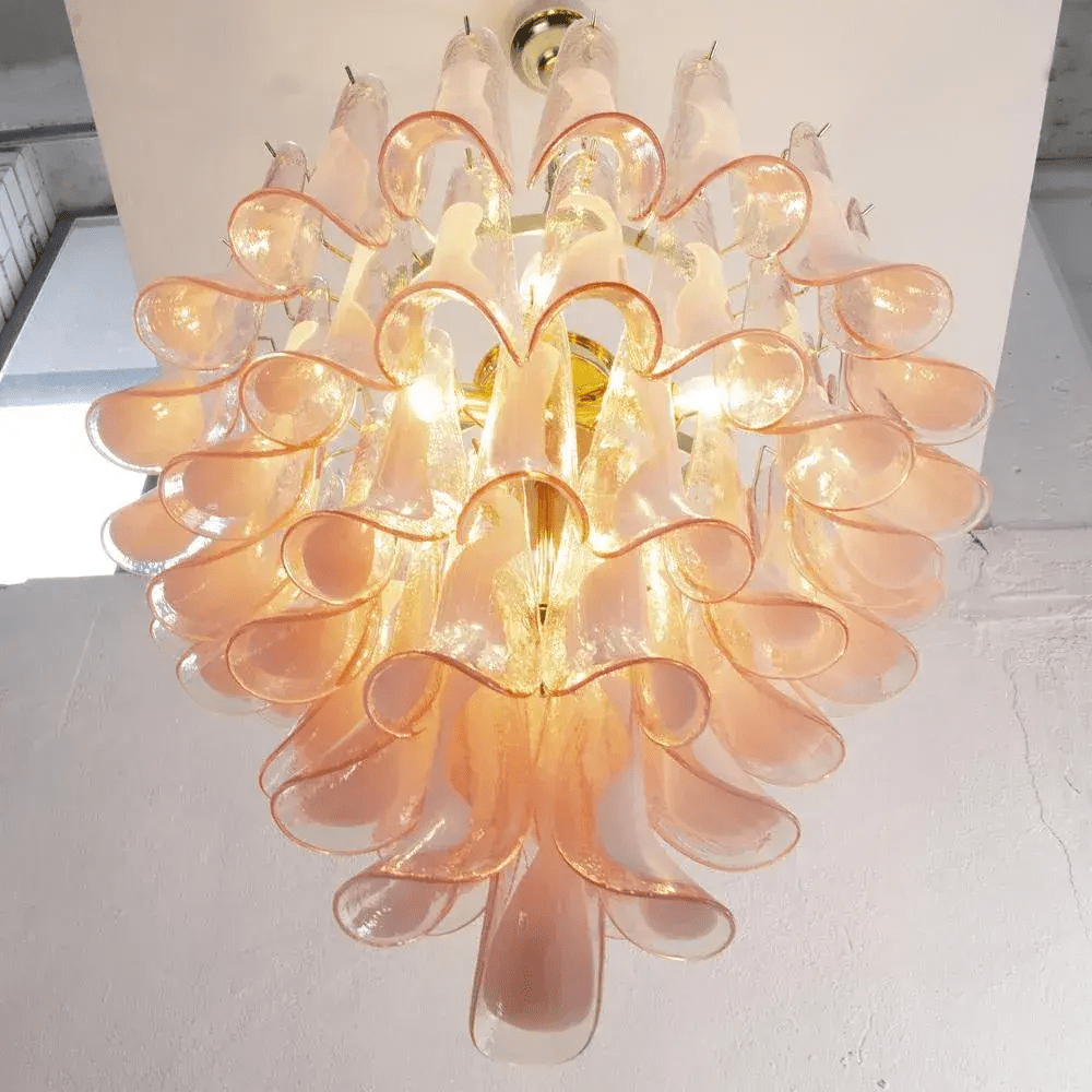 Aurora Chandelier Murano Glass Tiered Italian - Letslighting