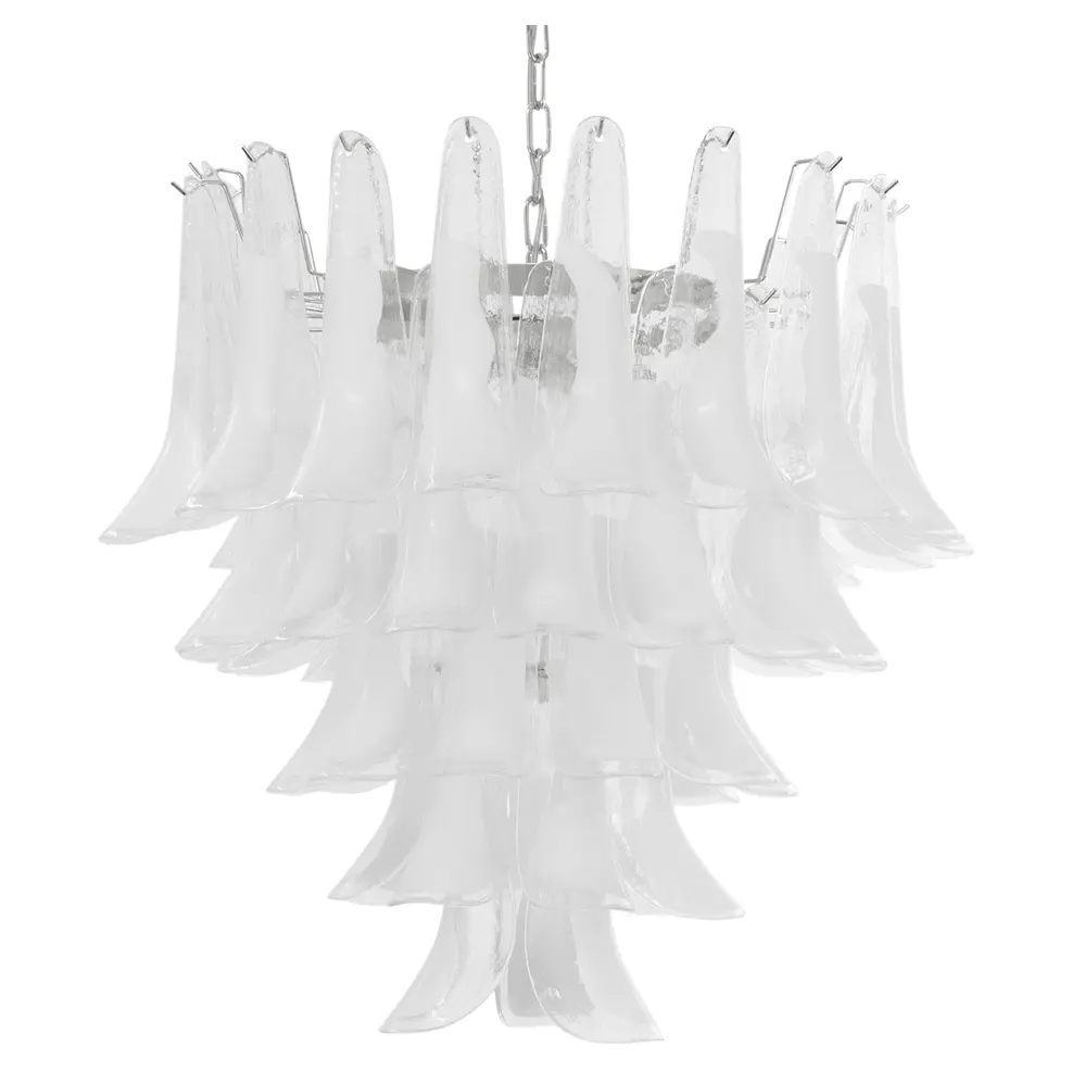 Aurora Chandelier Murano Glass Tiered Italian - Letslighting