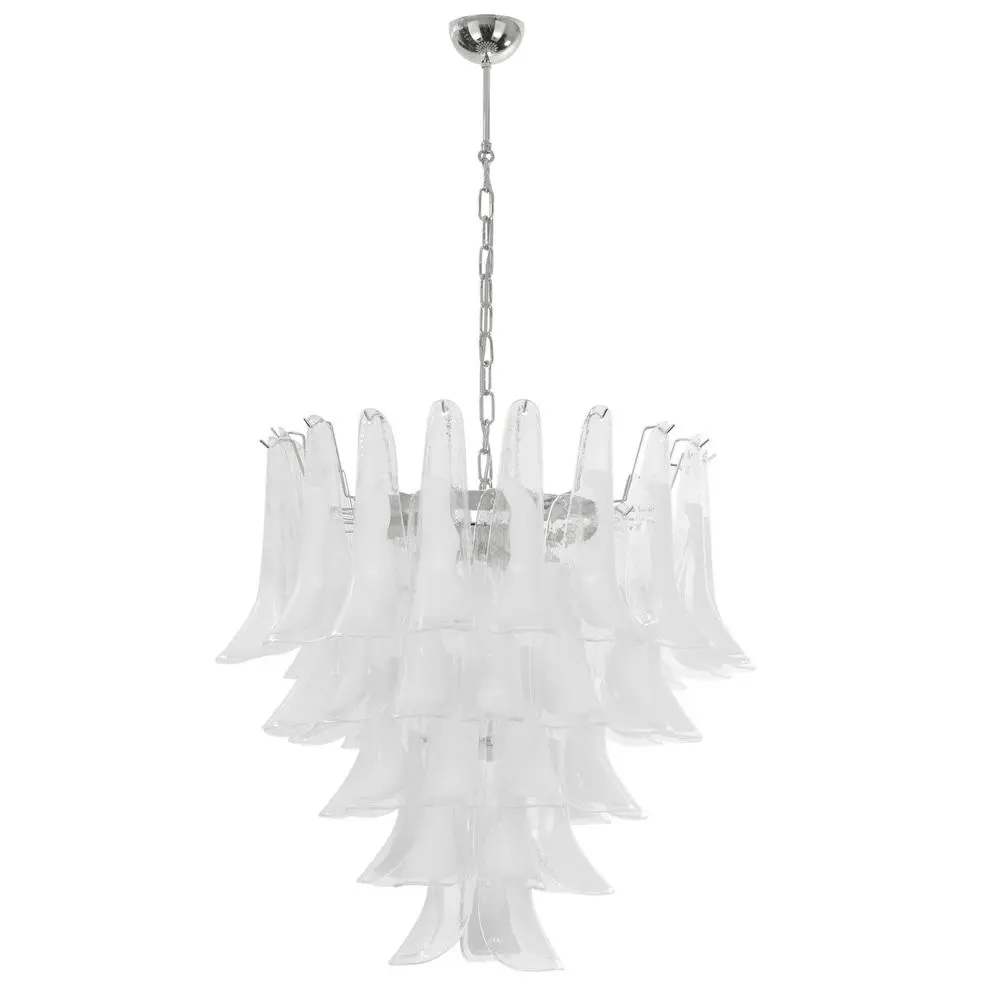 Aurora Chandelier Murano Glass Tiered Italian - Letslighting