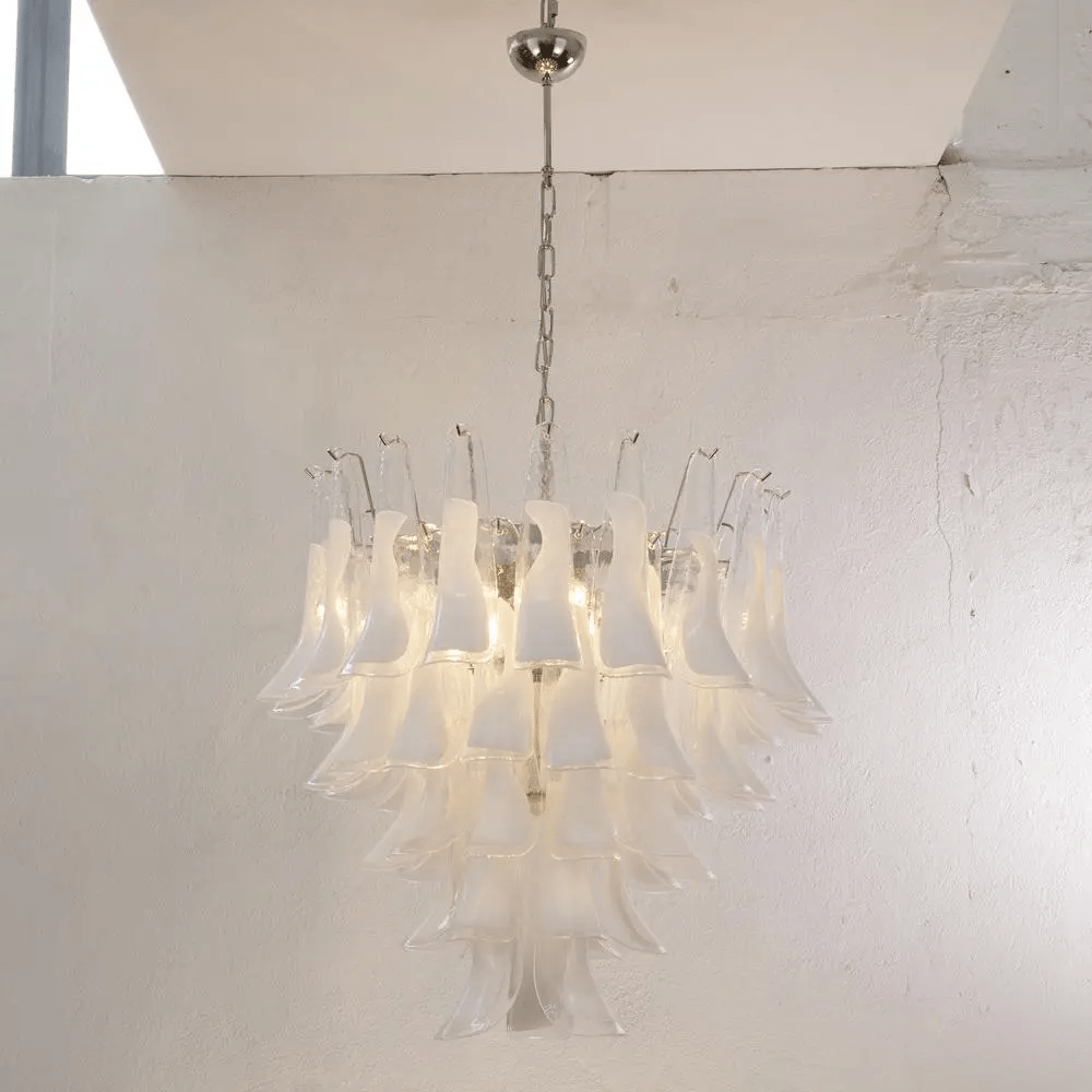 Aurora Chandelier Murano Glass Tiered Italian - Letslighting