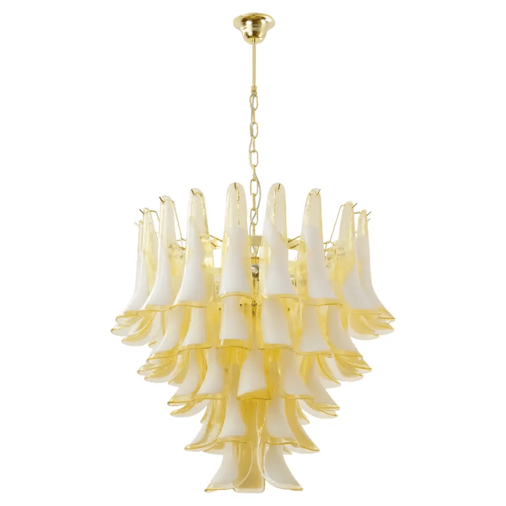 Aurora Chandelier Murano Glass Tiered Italian - Letslighting