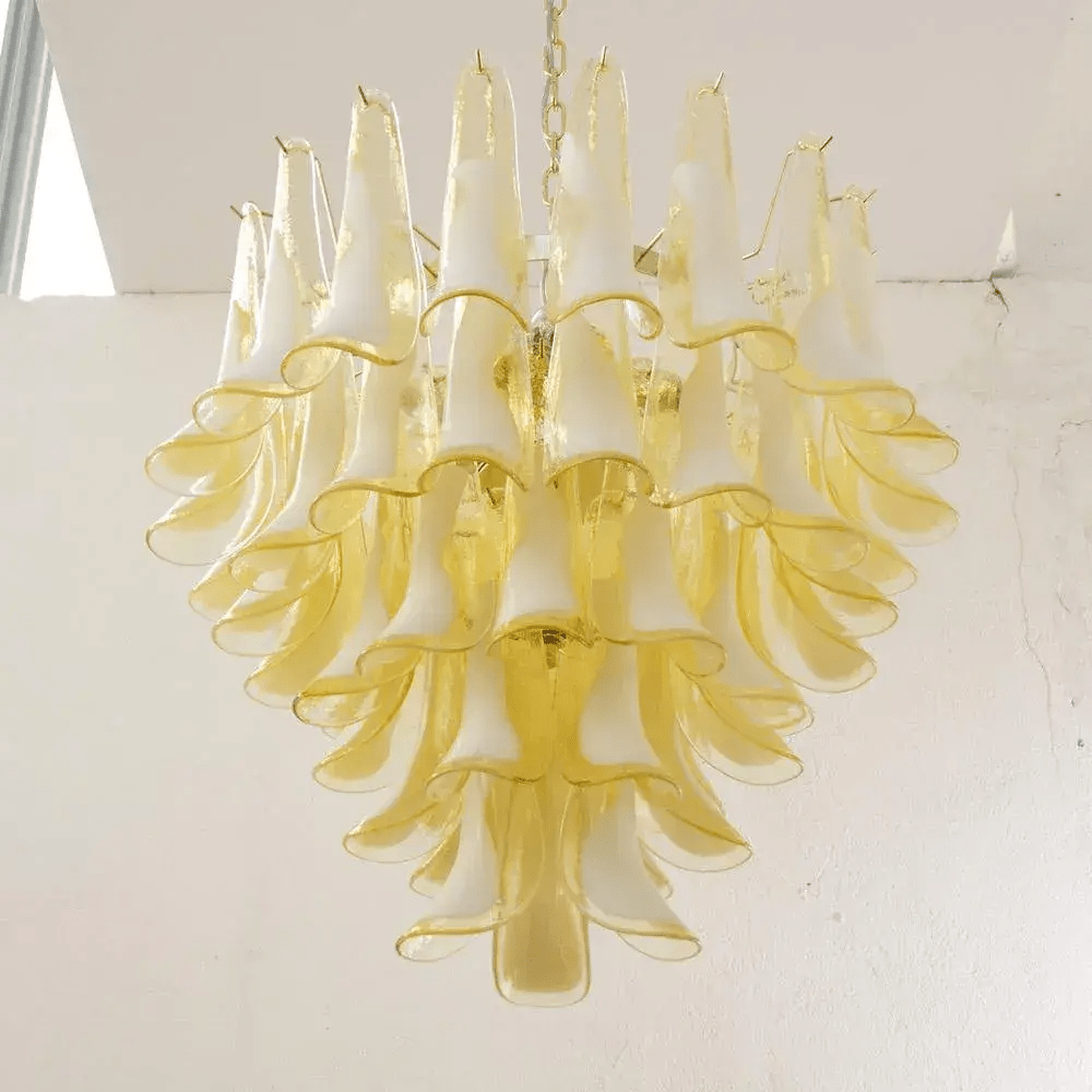 Aurora Chandelier Murano Glass Tiered Italian - Letslighting