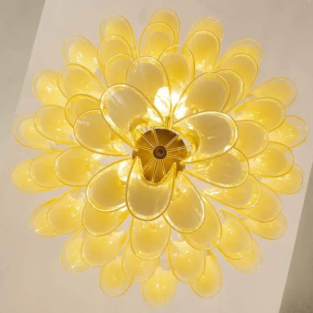 Aurora Chandelier Murano Glass Tiered Italian - Letslighting