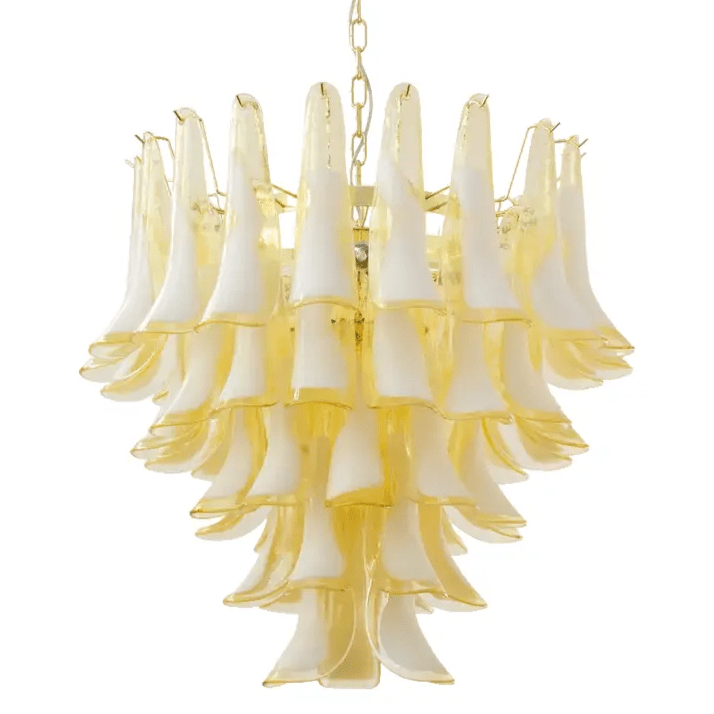 Aurora Chandelier Murano Glass Tiered Italian - Letslighting