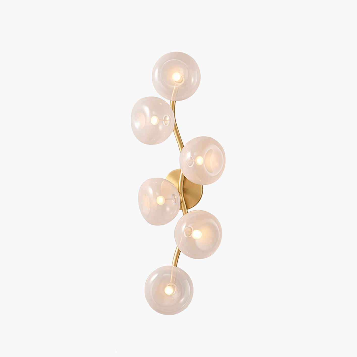Applique Murale Vigne Art Nordique En Verre - Neutralighting