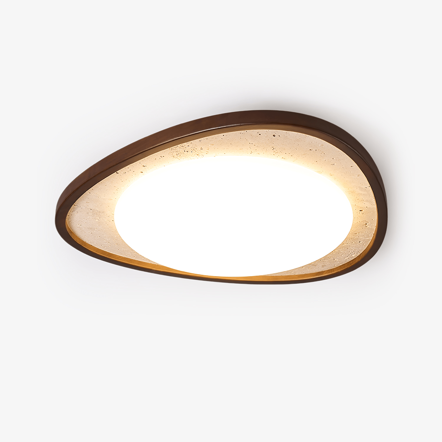 Orsoliel Lumière de Plafond Minimaliste en Travertin - Neutralighting