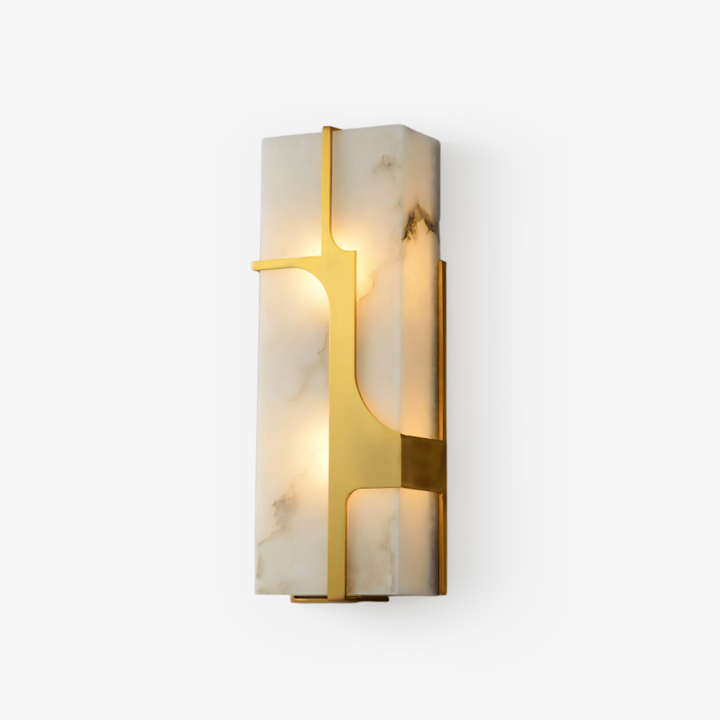 Ocarionis Applique Murale Géométrique en Albâtre - Neutralighting