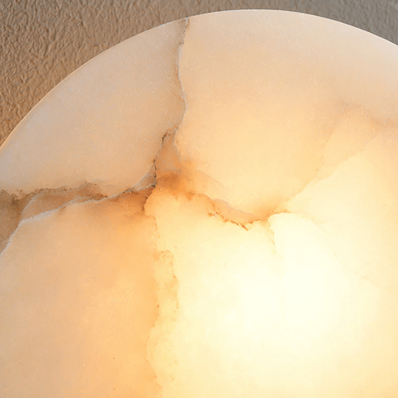 Nova Mountain Shaped Alabaster Wall Light - Letslighting