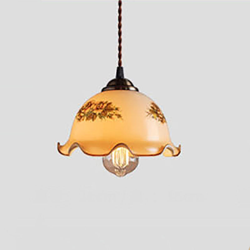 Valentina Moderne Fleurs Métal/Verre Suspension Salle d'étude/ Salon - Neutralighting