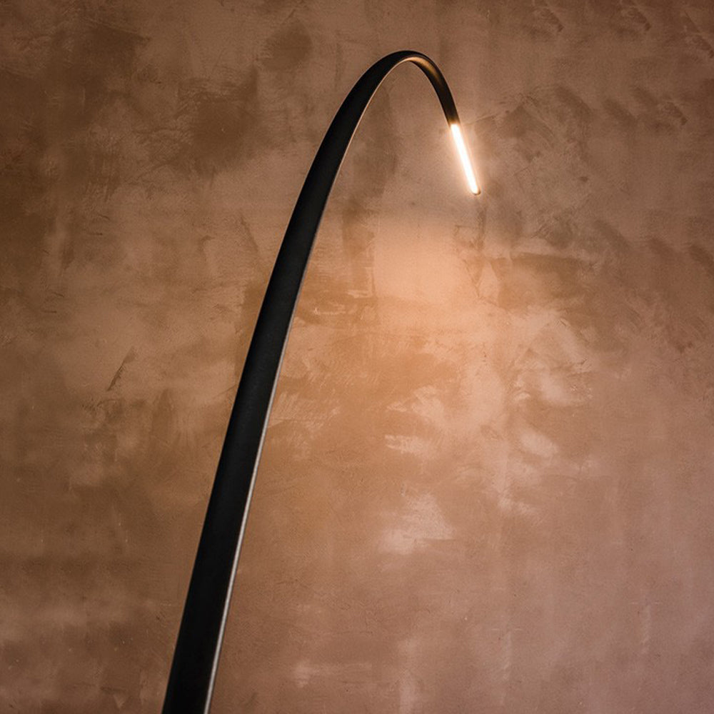 Ray Lampadaire Linéaire Simple, Métal, Noir, Salon/Chambre - Neutralighting