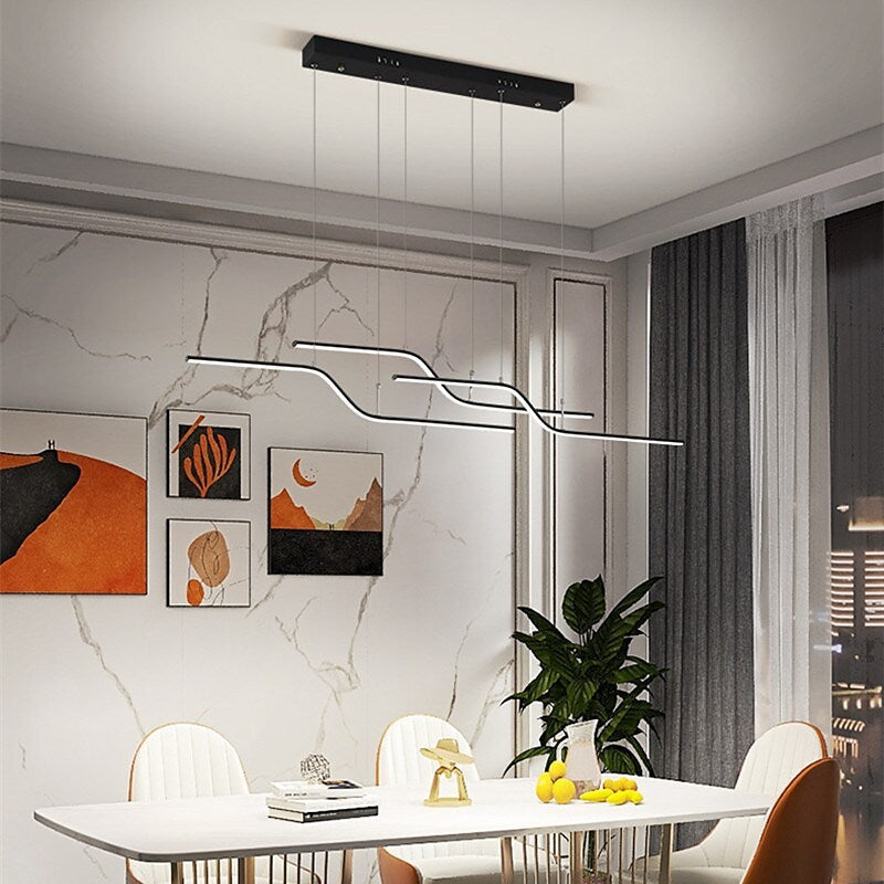 Arisha Luminaires suspension Linéaire Pour Salle À Manger - Neutralighting