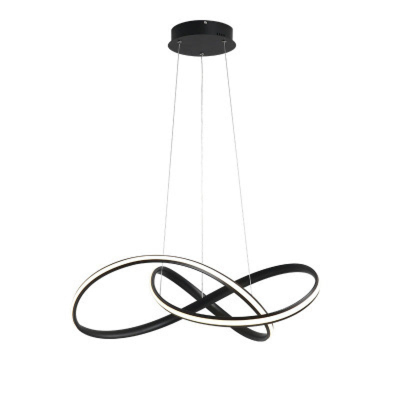 Arisha Luminaires Suspension d'anneaux Contemporains Minimaliate, Métal - Neutralighting