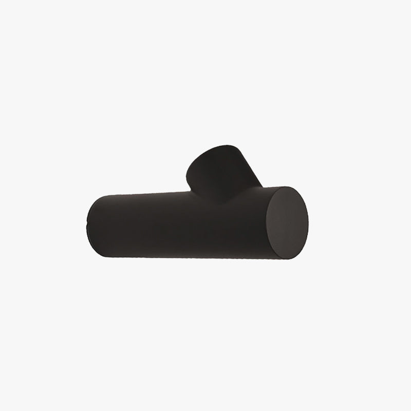 Ray Applique Murale Cylindrique Moderne, Métal/Verre, Blanc/Noir, Extérieur - Neutralighting