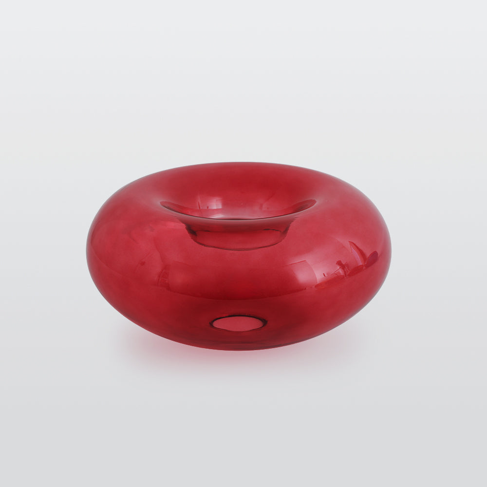 Arisha Oval Industriel LED Plafonnier Rouge/Marron/Ambre/Bleu Métal/Verre Salon - Neutralighting