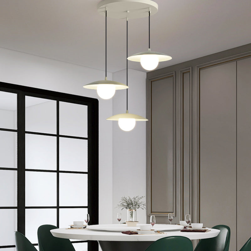 Valentina Moderne LED Suspension Métal Noir Salle À Manger/Chambre À Coucher - Neutralighting