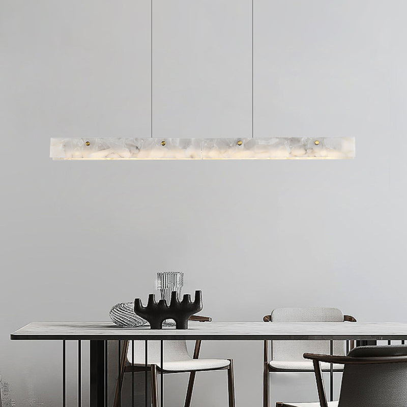Ray Moderne LED Suspension Blanc Marble Salle À Manger/Bar - Neutralighting