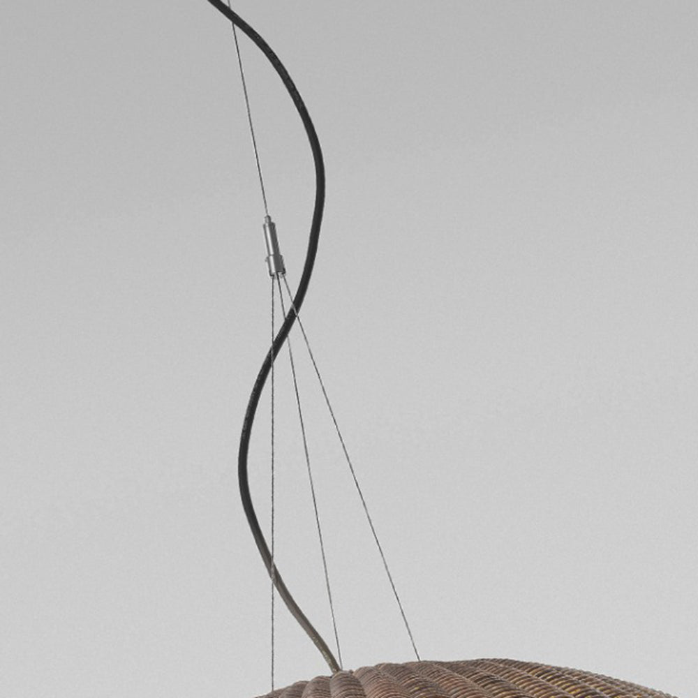 Ritta Suspension Extérieure Landerne Simple, Bambou, Bois, Jardin - Neutralighting