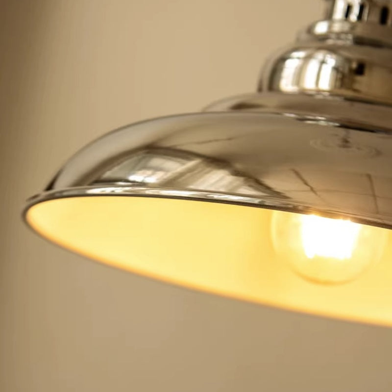 Silva Industriel LED Suspension Chromé Métal Salon/Chambre À Coucher - Neutralighting