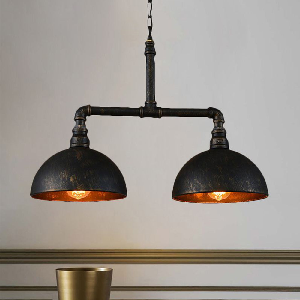 Silva Industrielle Luminaires Suspensions Vintage LED Métal Noir Salon/Chambre à Coucher - Neutralighting