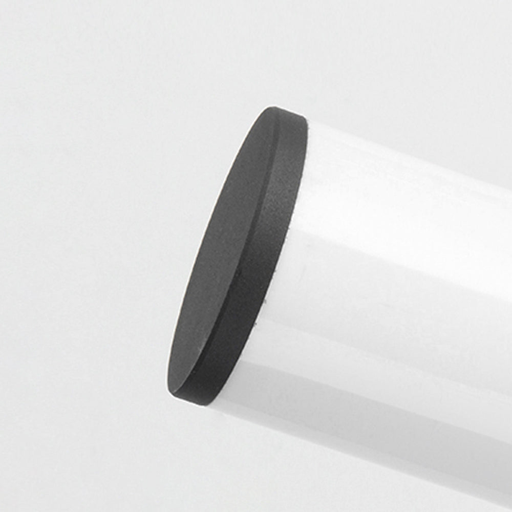 Ray Lampe Extérieure au Sol Minimaliste, Métal/Acrylique, Noir/Blanc, Jardin - Neutralighting