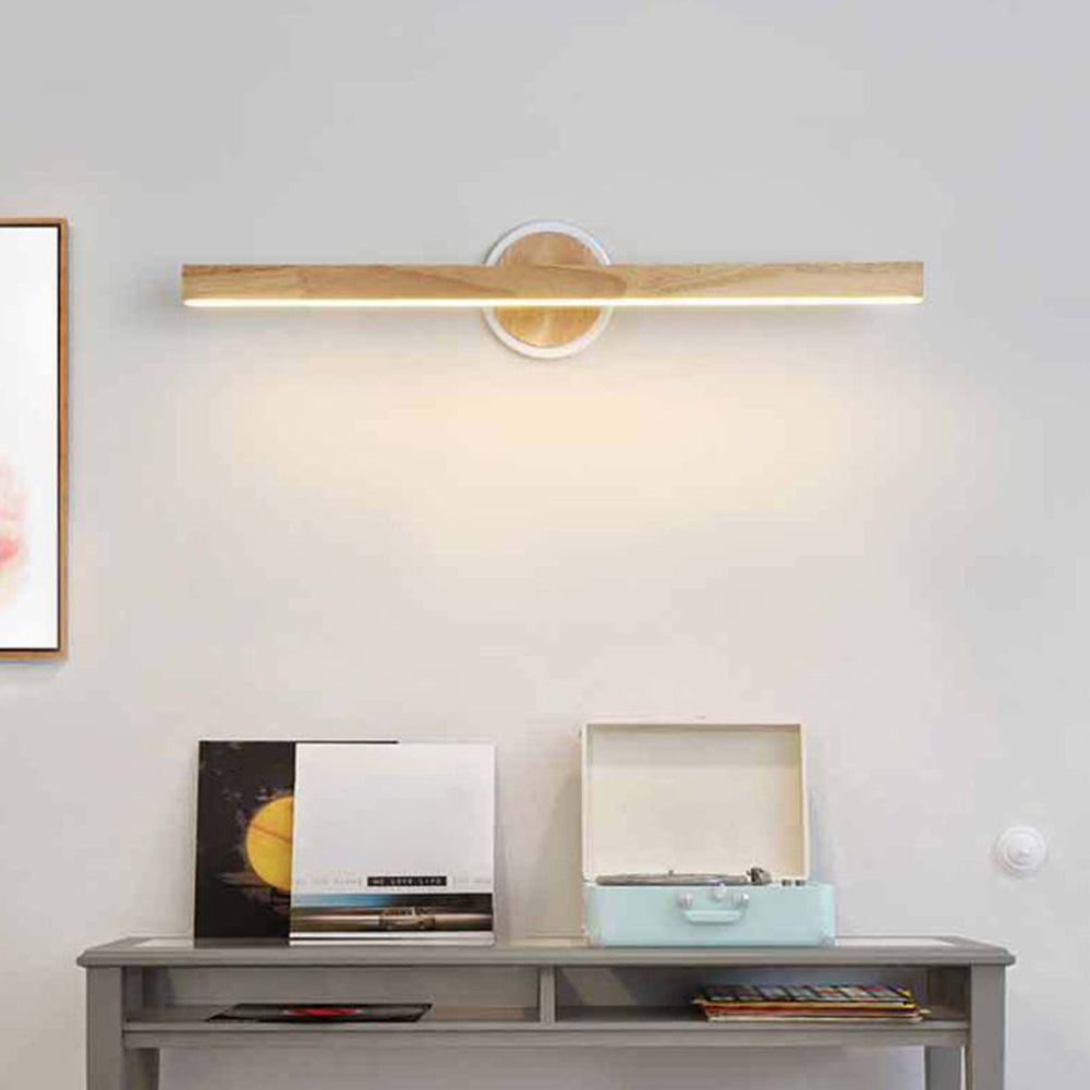 Muto Simple Applique Murale Rectangulaire Moderne LED Bois/Métal Bois Chambre/Salon - Neutralighting