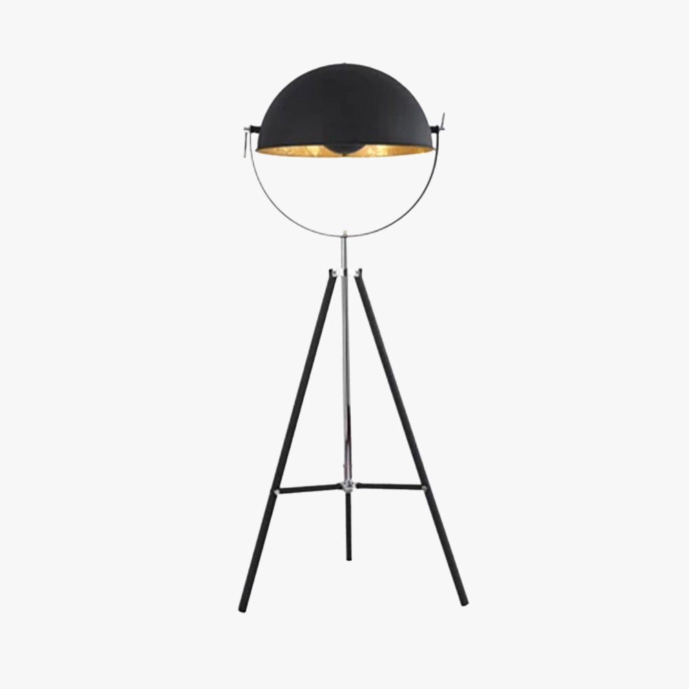 Mira Moderne Lampadaire Projecteur Vintage Métal Noir Salon/Chambre