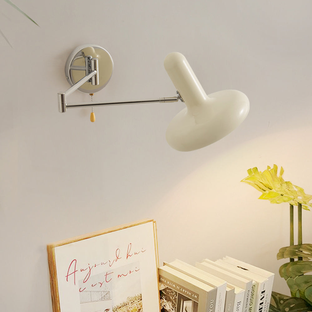 Arisha Applique Murale Orientable Scandinave, Métal, Blanc, Salon - Neutralighting