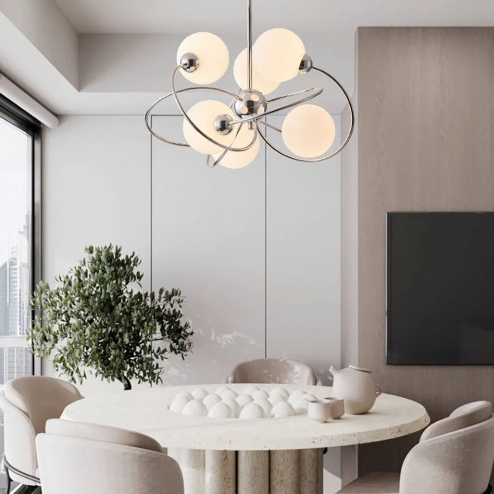 Arisha Bauhaus Fleur Vintage Métal Suspension Salon/Chambre À Coucher - Neutralighting