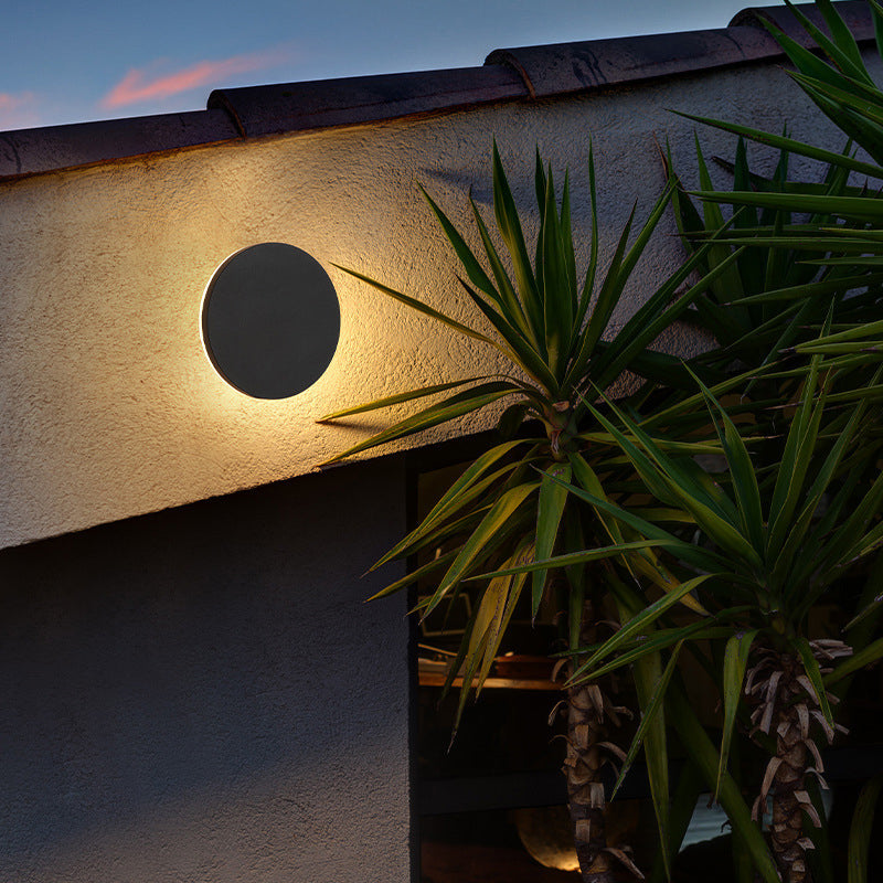 Klyne Applique Murale Rond/Carré Moderne Noir/Blanc. Cour - Neutralighting