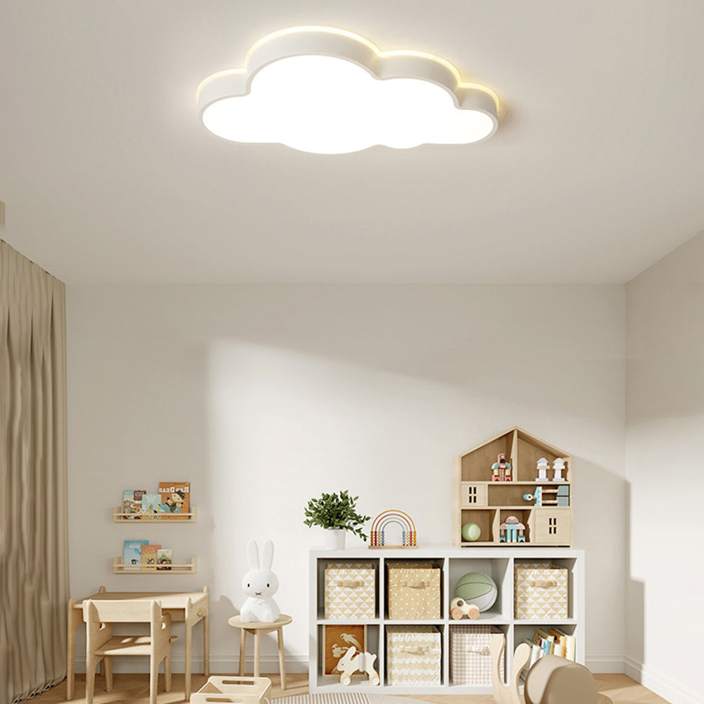 Aria Design LED Plafonnier Nuage Moderne Blanc Salon/Chambre à Coucher - Neutralighting