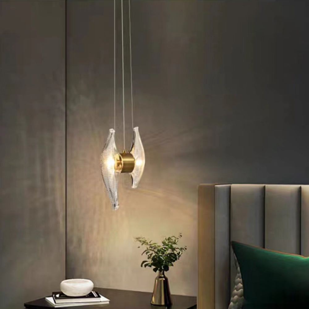 Kristy Suspension Irrégulier Nordique, Verre/Aluminium, Or, Salon - Neutralighting