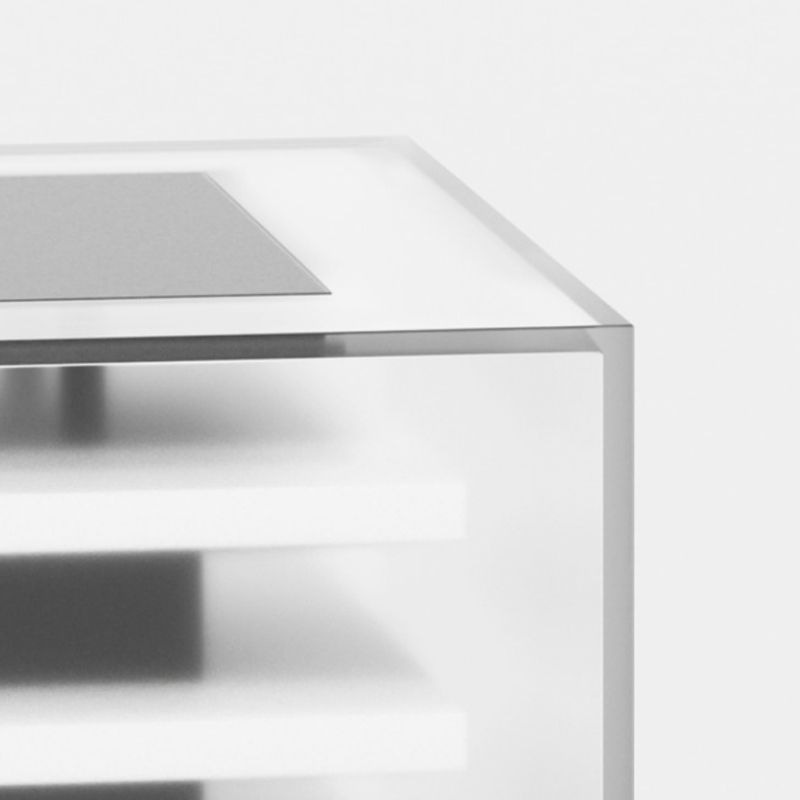 Ray Lampe de Poteau Transparent