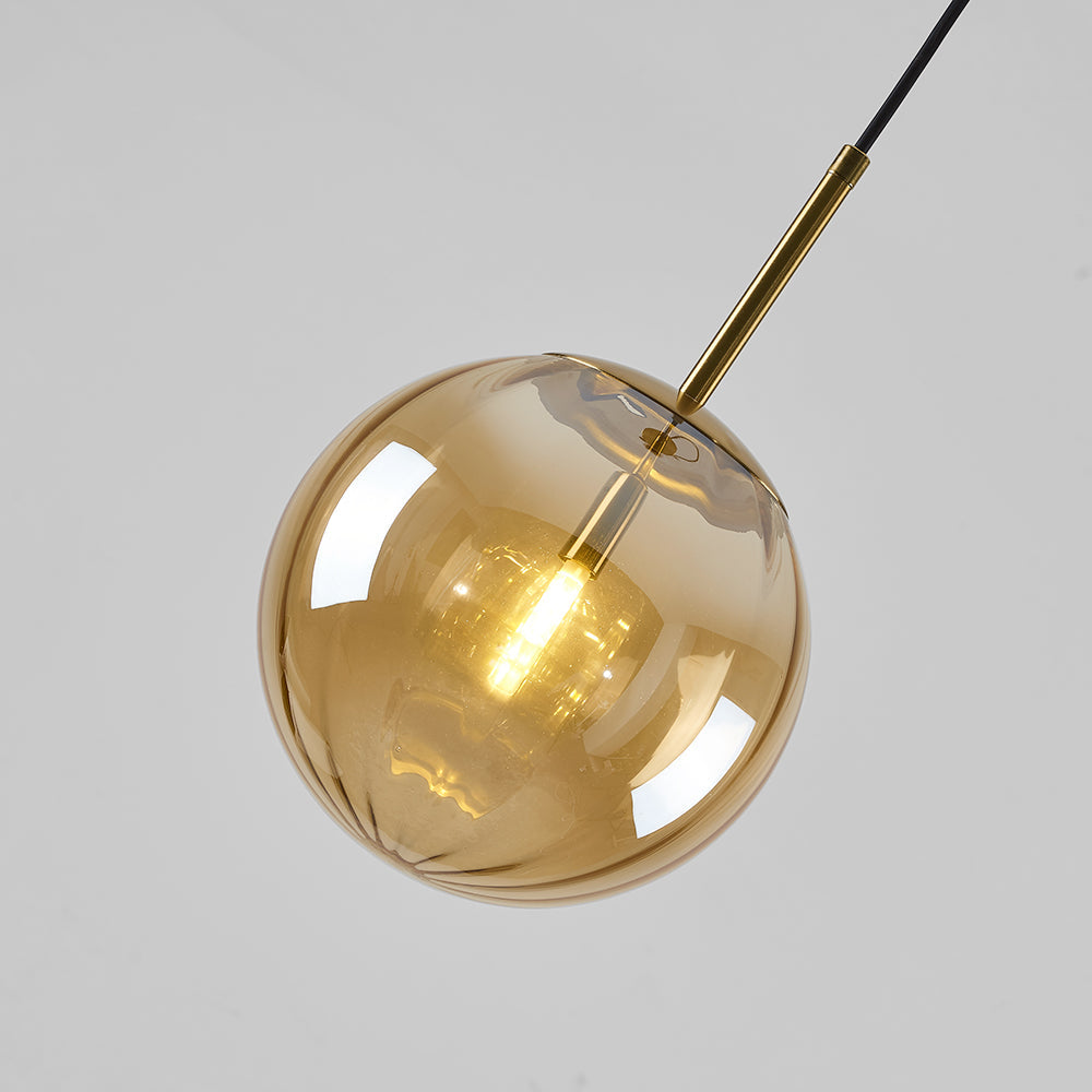 Lexa Suspension Boule Moderne Métal/Verre