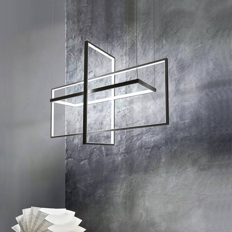 Arisha Luminaires Suspension Géométriques Postmoderne - Neutralighting