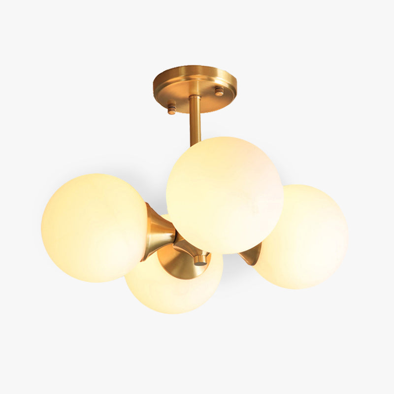 Valentina Suspension , Cuivre pur & Verre - Neutralighting