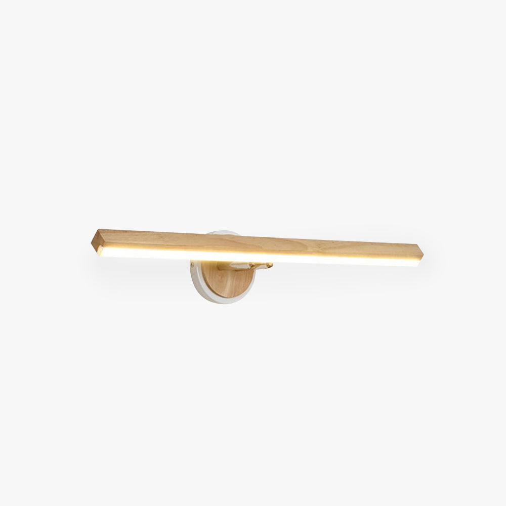 Muto Design LED Applique Murale à Miroir Rectangulaire Moderne Bois Salle de Bain/Chambre - Neutralighting