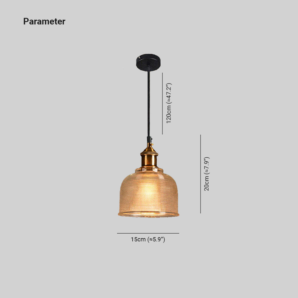 Ilira Vintage Luminaires Suspension. Bleu/Rouge/Transparent/Ambre