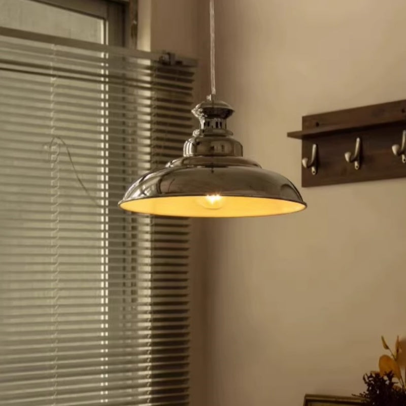 Silva Industriel LED Suspension Chromé Métal Salon/Chambre À Coucher - Neutralighting