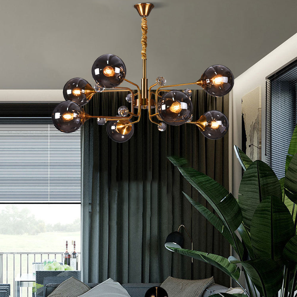 Valentina Moderne Nordique Lustre Clair/Grisl Salon/Chambre à Coucher