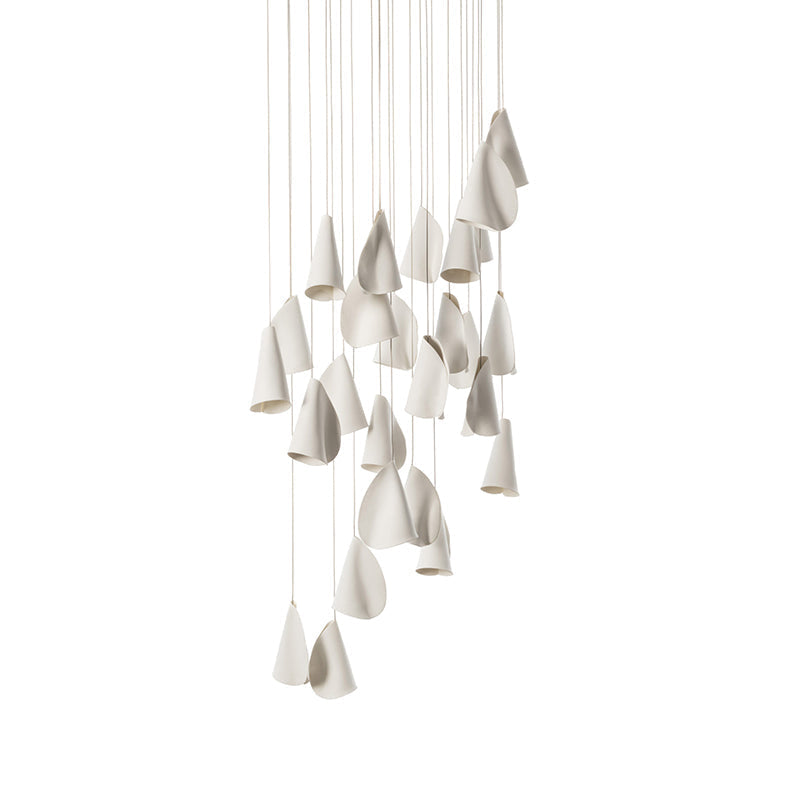 Ulfuvye Porcelain Ceramics Pendant Lamp - Lamp Copper