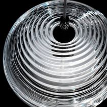 Valentina Suspension Globe Moderne, Verre/Métal, Noir/Or, Chambre - Neutralighting