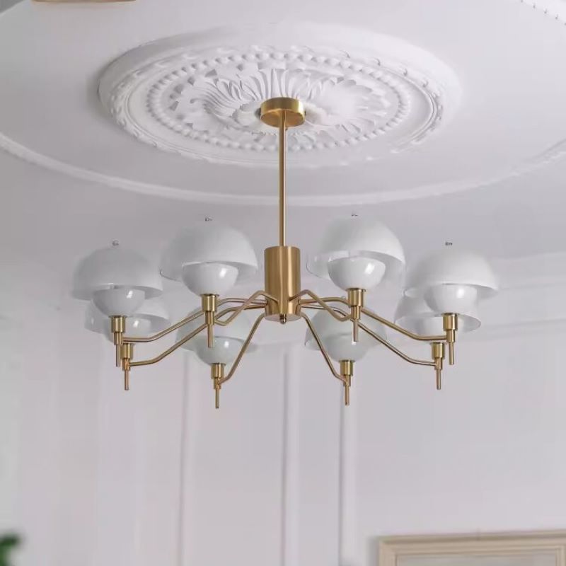 Valentina Moderne Verre/Métal Suspension Chambre à Coucher/Salle d'étude - Neutralighting