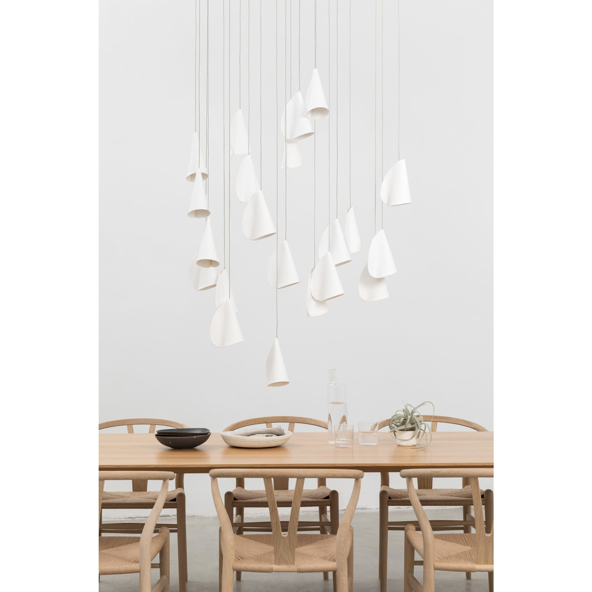 Ulfuvye Porcelain Ceramics Pendant Lamp - Lamp Copper